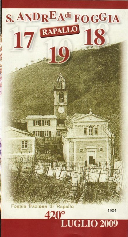 Festa S.Andrea di Foggia - 17  18 e 19 luglio - prima il tuo benessere...